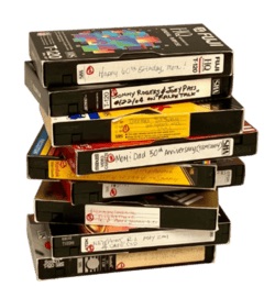 vhs tapes